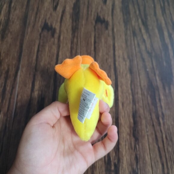 The Jingle Beanie Collection 2001 TY Quackers Little Yellow Chickie NEW Vintage - Picture 12 of 13